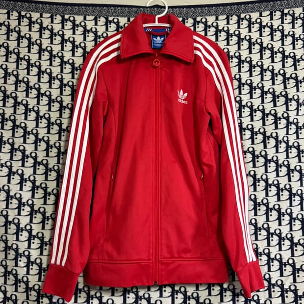 아디다스 트레이닝 레드 져지 90
