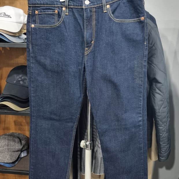 LEVIS 502 진청 데님팬츠 33~34size 2번착용