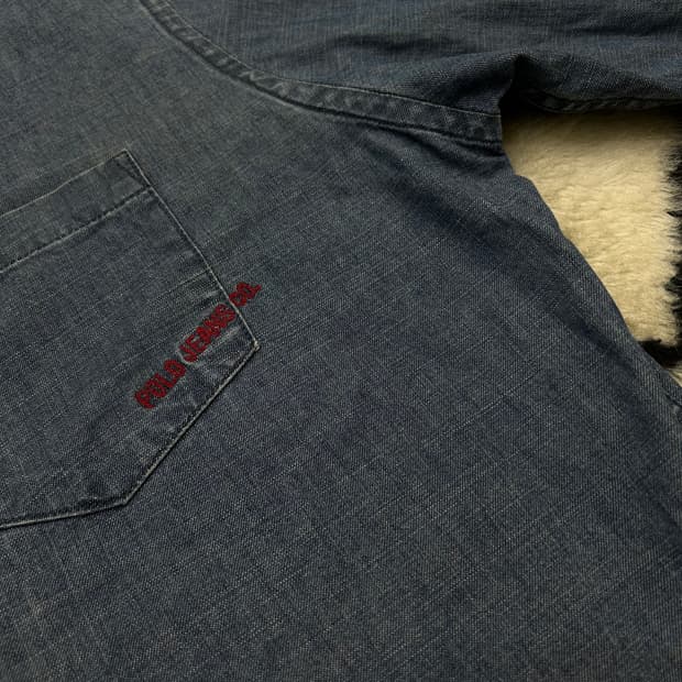 [XL]90s Polo Jeans 데님 셔츠
