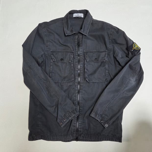 21FW 스톤아일랜드 올드이펙트 오버셔츠