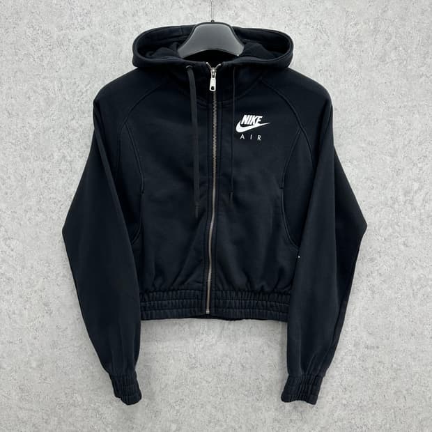 90 나이키 여자 숏 후드집업