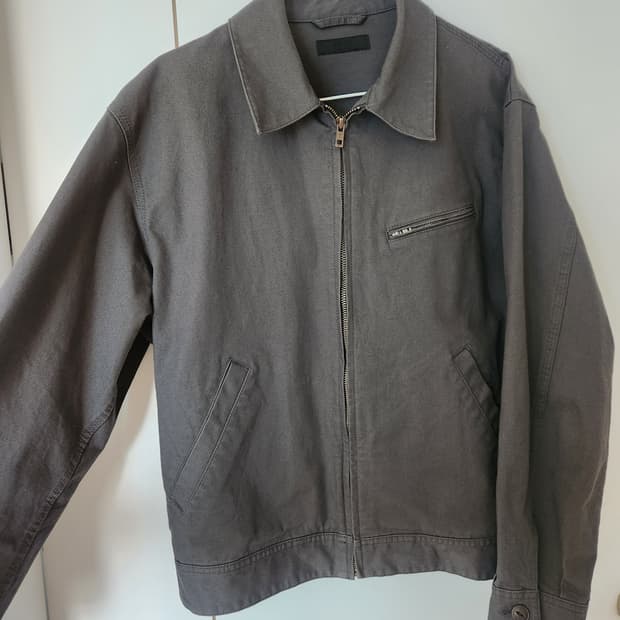 유니클로 집업 블루종