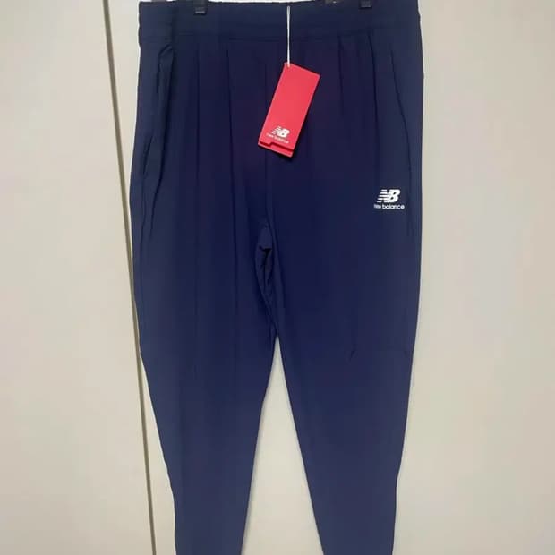 뉴발란스 에센셜 트리코트 조거 네이비 85(L) 새상품
