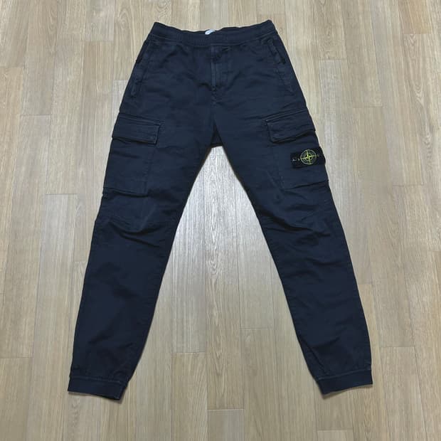 백화점판 스톤아일랜드 카고 조거팬츠 블랙 28-31