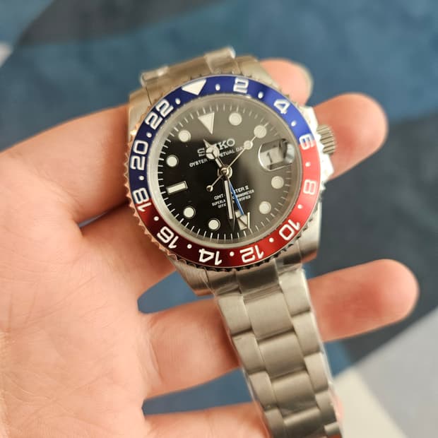 세이코 펩시 gmt mod 시계