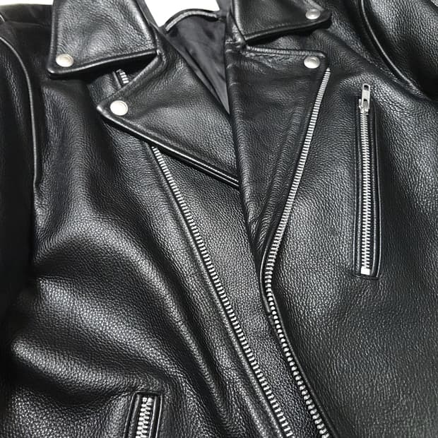 비바스튜디오 펑크 라이더 가죽 자켓