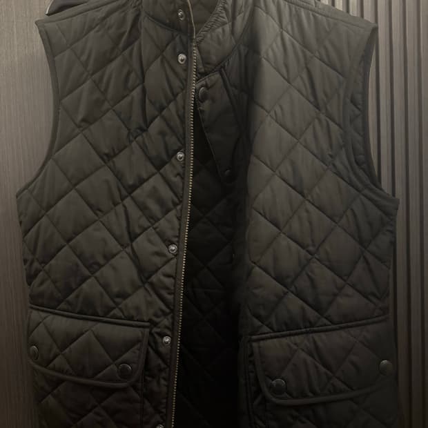 바버 퀄팅 베스트 내피