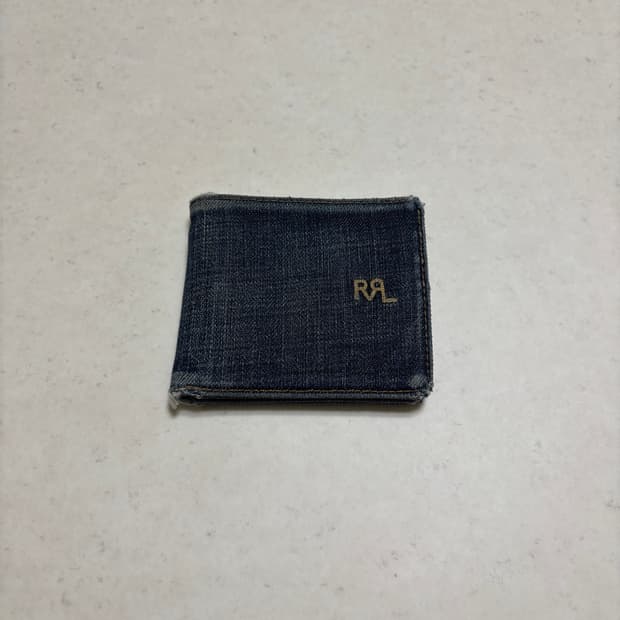 RRL 데님 반지갑