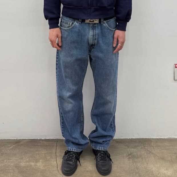 리바이스 505 청바지 W32 L34