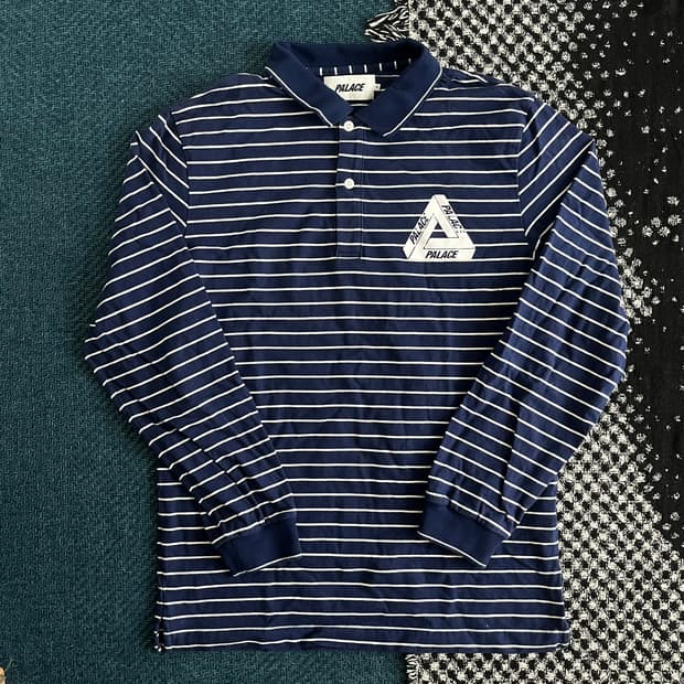 팔라스 스트라이프 폴로 롱슬리브
