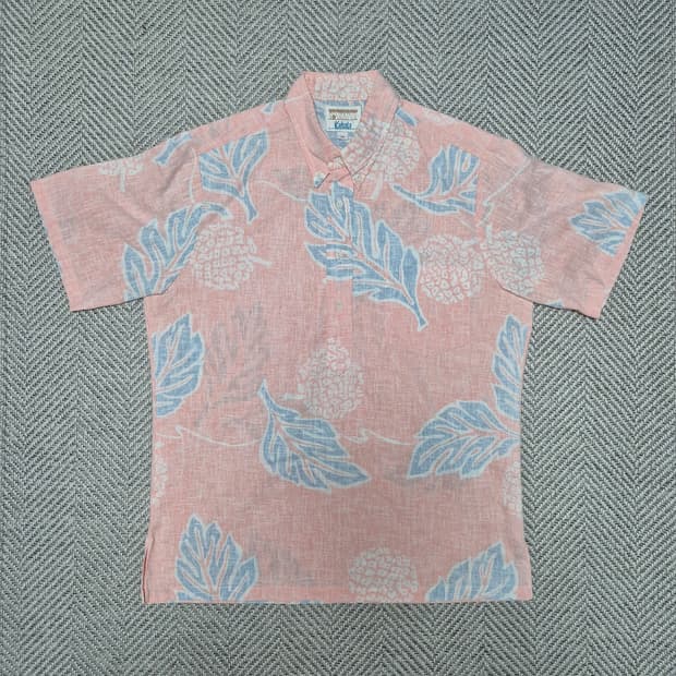 70s 빈티지 KAHALA 하와이안 셔츠 (M)