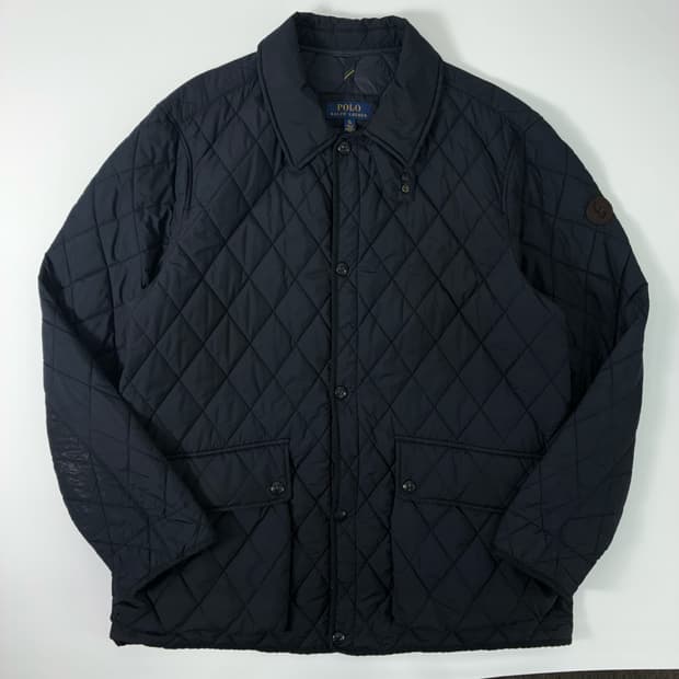 Polo  폴로 랄프로렌 네이비 퀼팅 자켓 