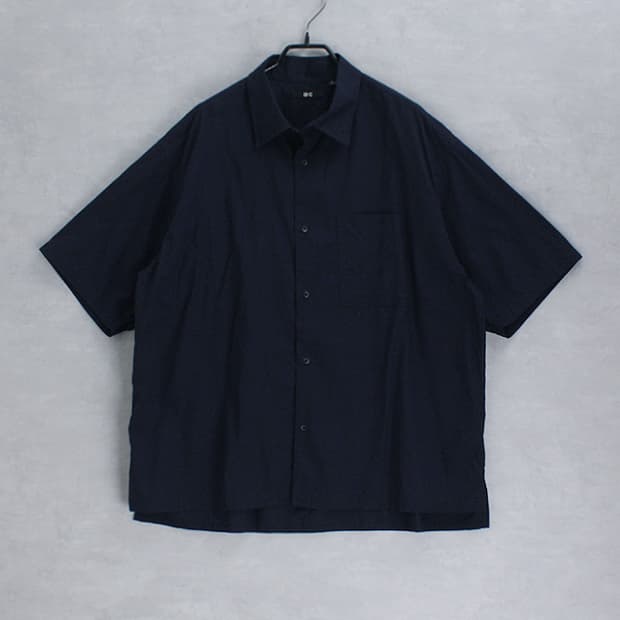 UNIQLO : C _ oversize cotton shirt