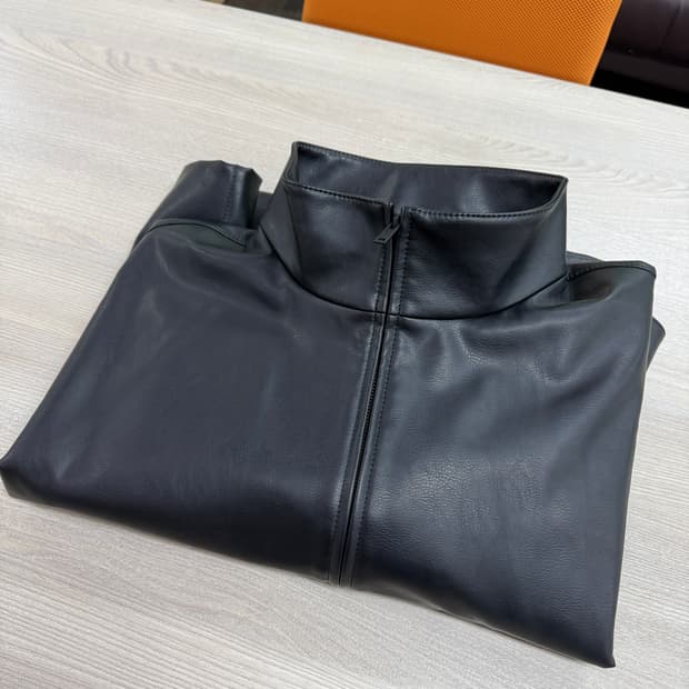 유니클로 코팅오버사이즈블루종 3XL