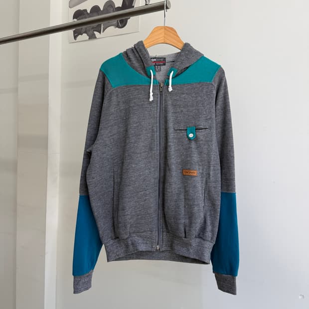 VINTAGE (Made in Japan) 후드 집업