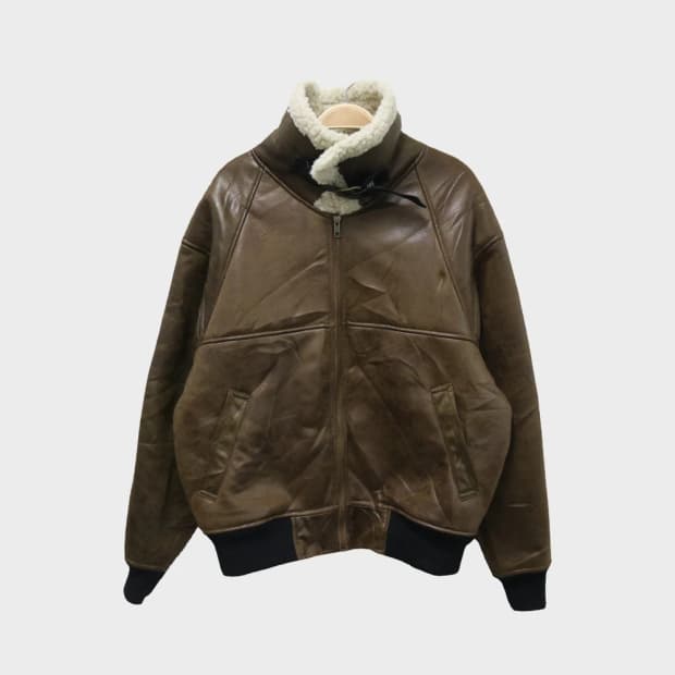 SHELTTER 브라운 무스탕 자켓 60577