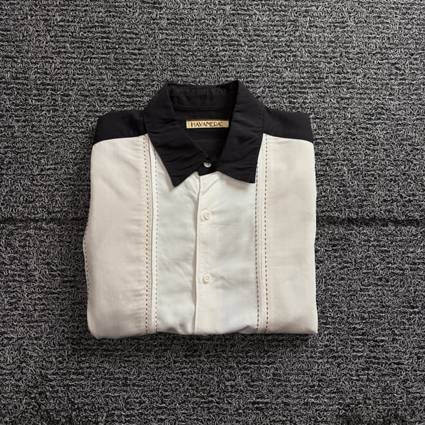 HAVANERA 아카이브 빈티지 박시핏 쿠바셔츠 3444