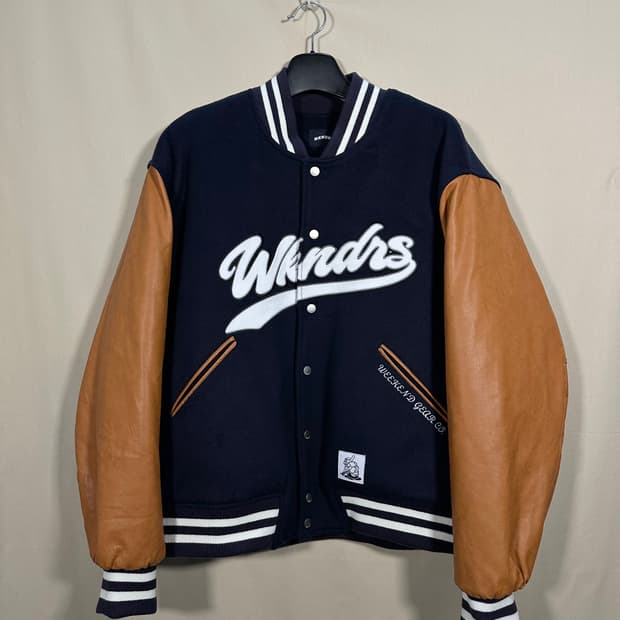 위캔더스 바시티 자켓 처분 