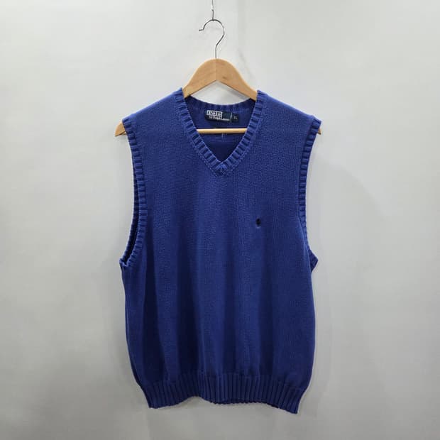 폴로랄프로렌 코튼 니트 베스트 XL