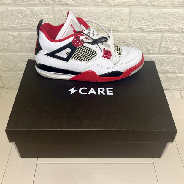 나이키 에어 조던 4 레트로 파이어레드