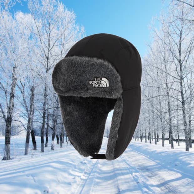 노스페이스 익스페디션 이어머프 캡 블랙 M