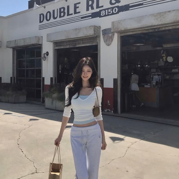 Letterland 레터랜드 26S/S 스웻팬츠 멜란지그레이