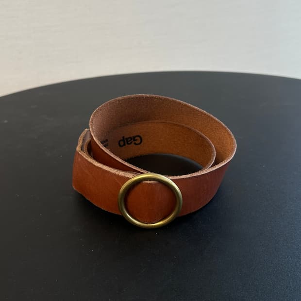 gap cow leather belt