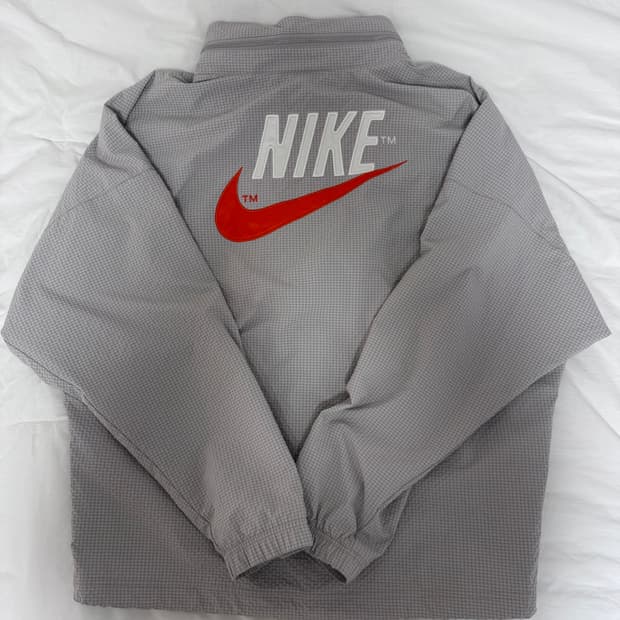 나이키 nsw 트렌드 우븐 자켓 라이트 아이언 오어 L