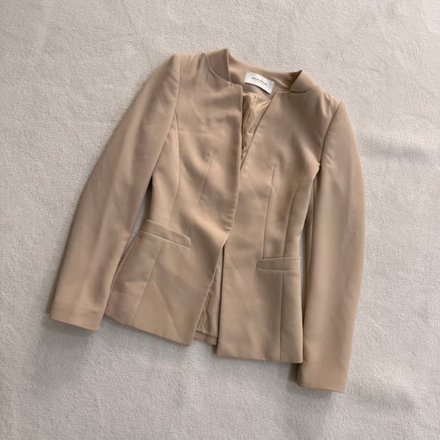 실측확인 모조에스핀 여성 블레이저 0526T