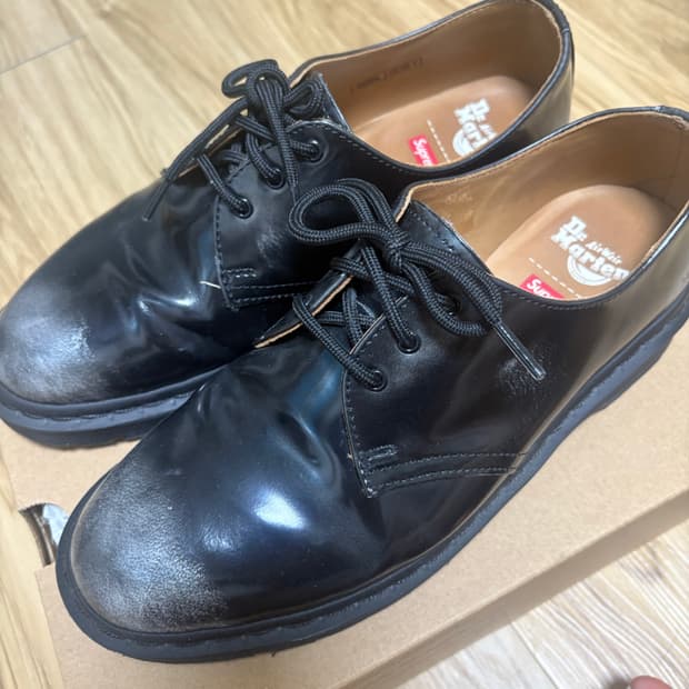 닥터마틴 슈프림 1461 실버 270