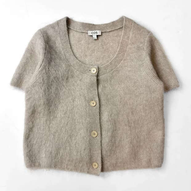 코스 COS 모헤어 니트 가디건 PN5499