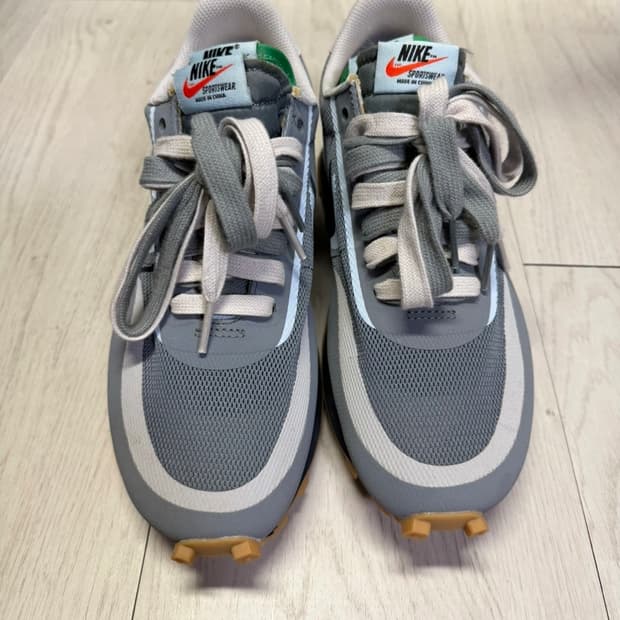 나이키 사카이 클랏 LD와플 쿨 그레이 250mm (실내 1회 착용)