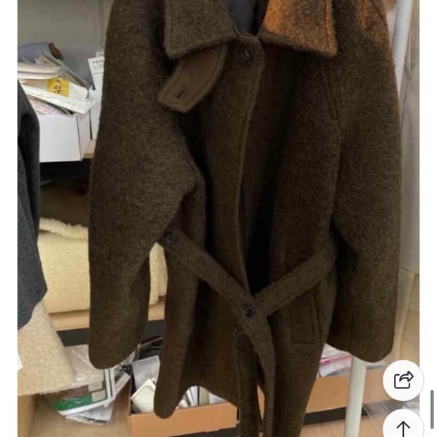 런던플랏 브루클린 알파카코트 브라운