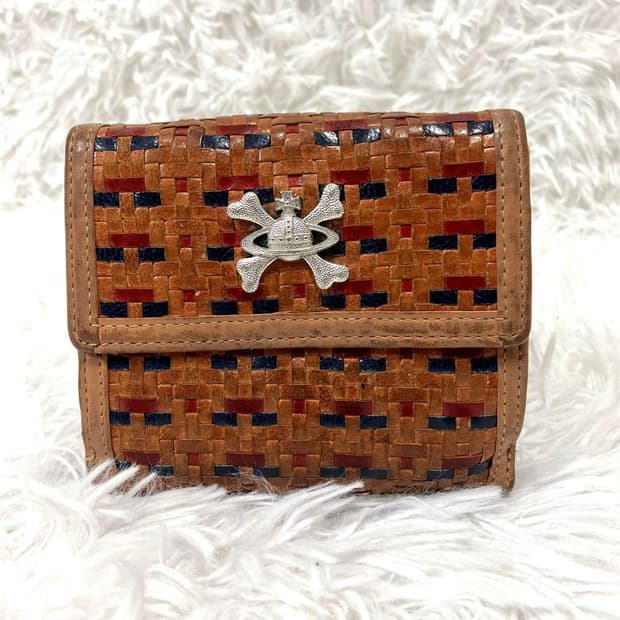 비비안 웨스트우드 레더 오브 지갑