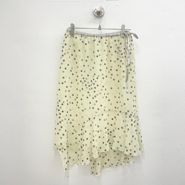 dote sheer skirt