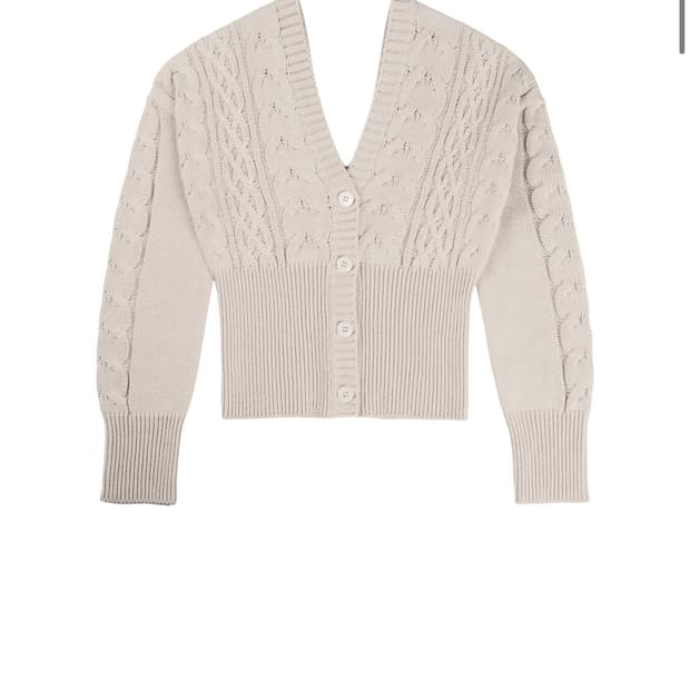 힐다 고희 dear knit cardigan 가디건 오트밀