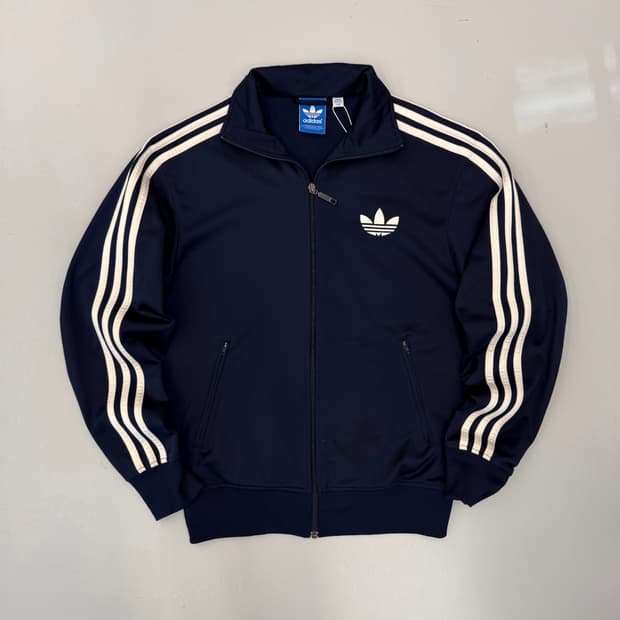 아디다스 루즈핏 구 파이어버드 딥네이비 트랙 져지