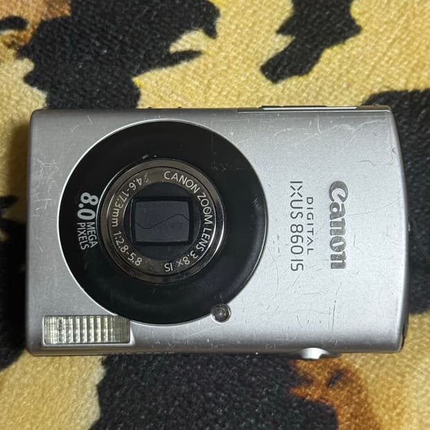 캐논 익서스 860 is 디카 디지털 카메라