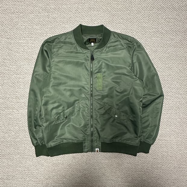 BAPE nylon blouson jacket