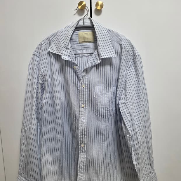 포터리 스트라이프 셔츠 1사이즈