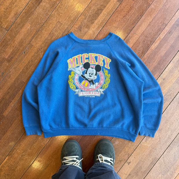 80s) Mickey (velva sheen USA 50/50)