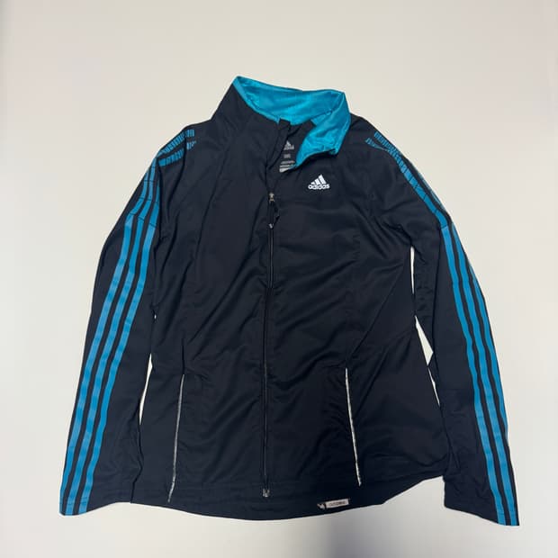 여성 아디다스 올드스쿨 기능성 집업 져지 트랙탑 S ~ M