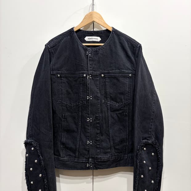 23AW 나마체코 스터드 데님 자켓