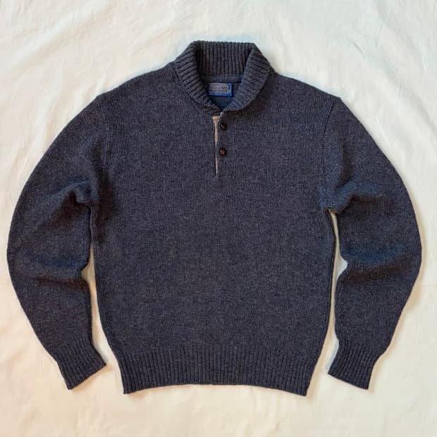 60s USA PENDLETON 숄칼라 울 스웨터(M /102-105)