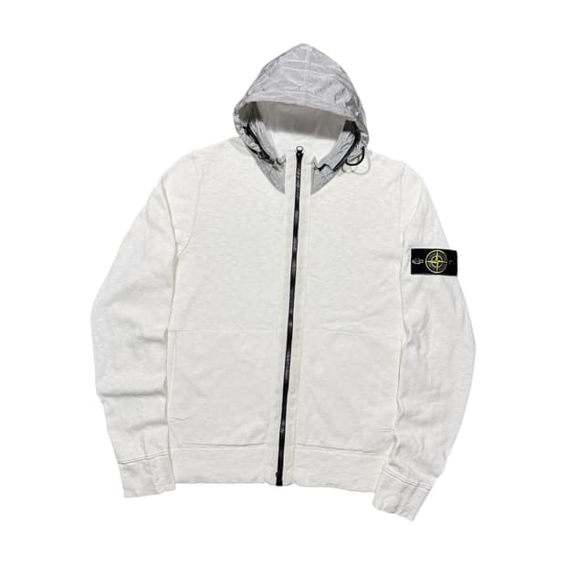 Stone Island 스톤아일랜드 후디 코튼 니트 집업