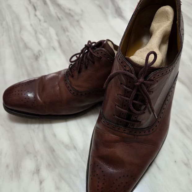 고든앤브로스 윙팁 구두