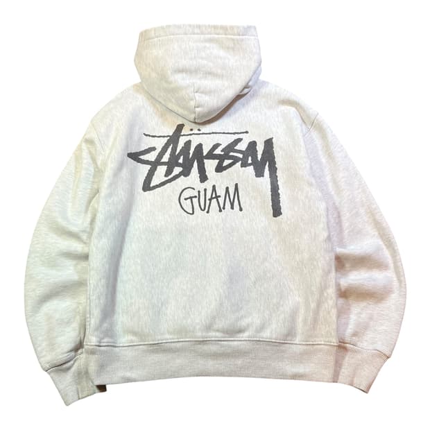 STÜSSY 스투시 괌 빅로고 후드티