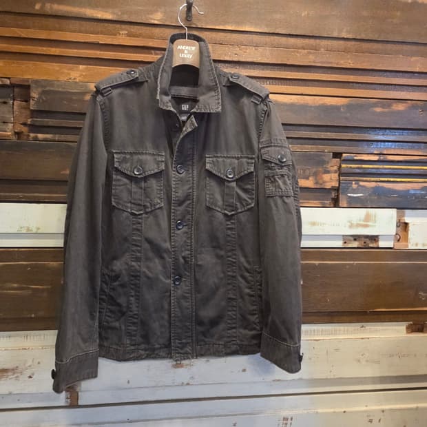 갭 밀리터리자켓