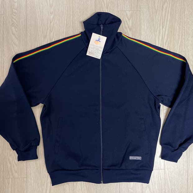 데메트레 USA 90s 올드 트랙탑 져지 자켓 Demetre USA
