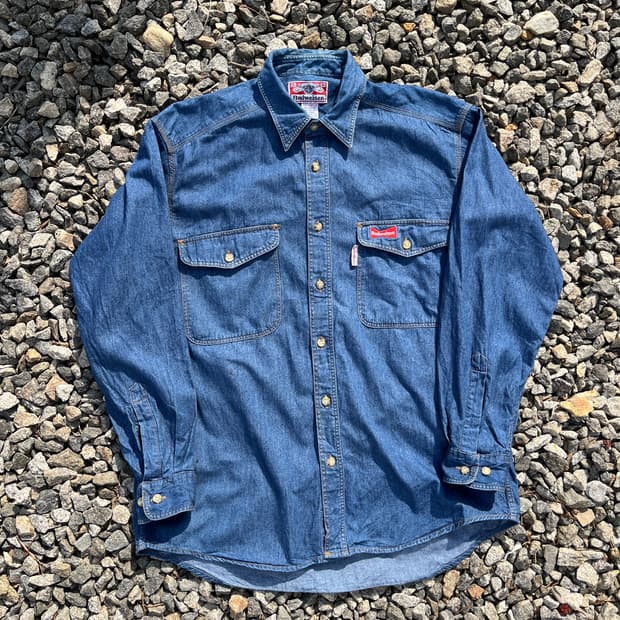 90s 버드와이저 빈티지 데님(실측확인)